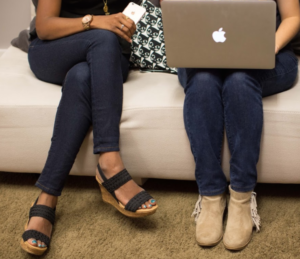 Office Feet Research Couch