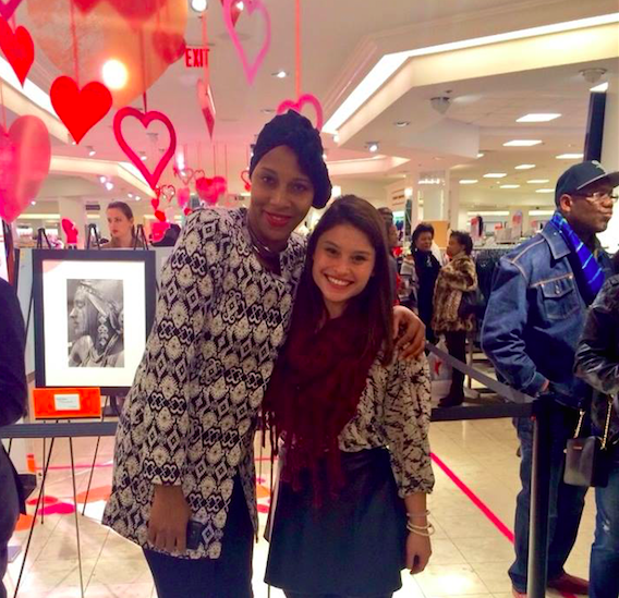 Lynzee Jablonka and Ashley Marshall-Seward at Macy's