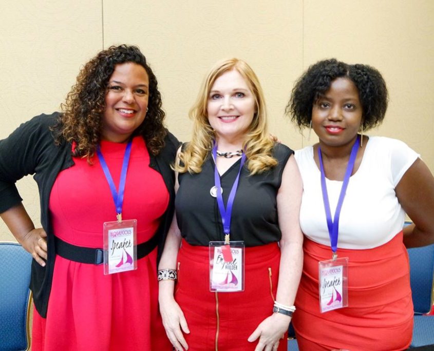 Danica and Bloggers at Blogalicious