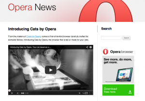 Cats By Opera - April Fools