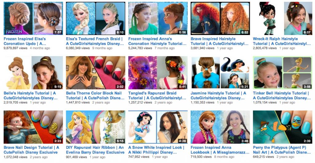 Disney Style YouTube screenshot